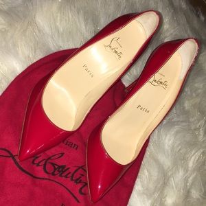 Red bottoms size 38 1/2